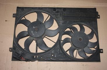 VOLKSWAGEN Passat B6 (2005-2010) Dzinēja dzesēšanas ventilators/difuzors 1K0121207AD 31941572