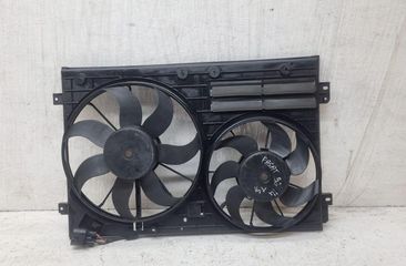 VOLKSWAGEN Passat B6 (2005-2010) Dzinēja dzesēšanas ventilators/difuzors 1K0121207BC 31445236