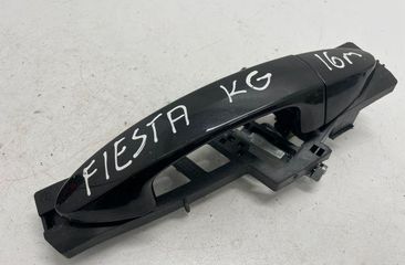 FORD Fiesta 6 generation (2008-2020) Наружная ручка задней левой двери 8A61A224A37 22195360