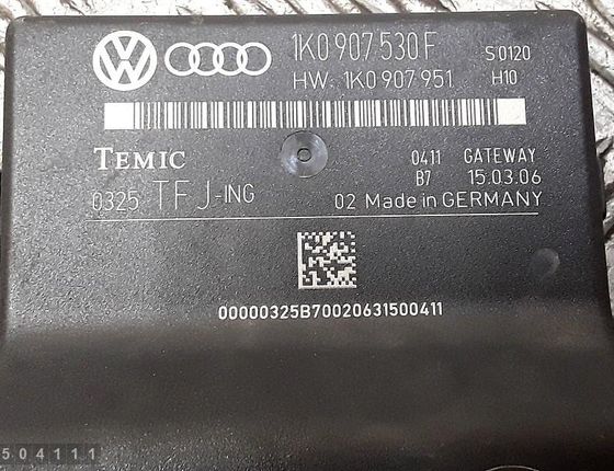 VOLKSWAGEN Touran 1 generation (2003-2015) Gateway блок 1k0907530f 31821420