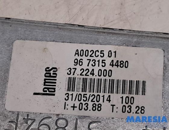 PEUGEOT 208 Peugeot 208 (2012-2015) Priekšējo kreiso durvju logu pacēlājs 9673154480,9674254480 28080821
