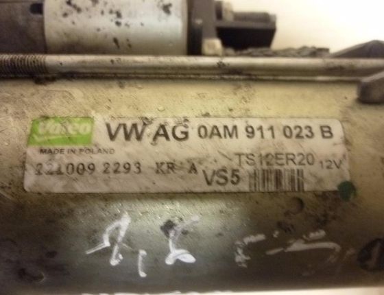 VOLKSWAGEN Golf 6 generation (2008-2015) Стартер 0AM911023B 23154042