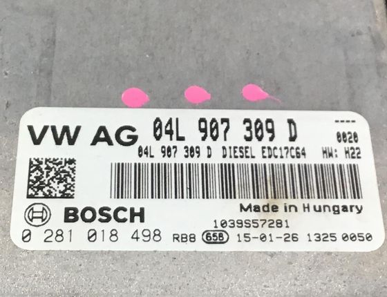 VOLKSWAGEN Golf 7 generation (2012-2024) Блок управления двигателем 04L907309D 21340086