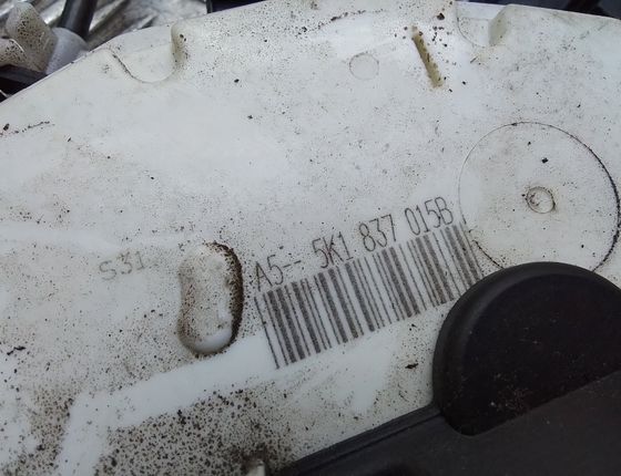 VOLKSWAGEN Golf 6 generation (2008-2015) Замок передней левой двери 5k1837015b 28112555