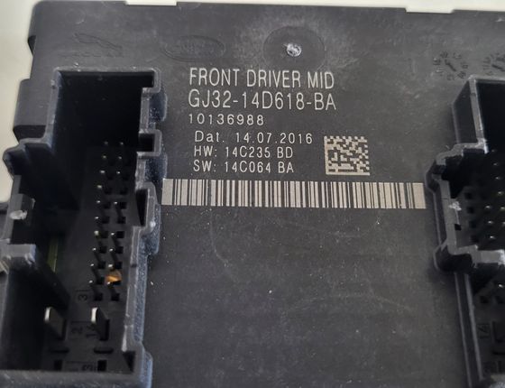 JAGUAR XE 1 generation (2014-2024) Front Right Door Control Unit GJ3214D618BA,10136988,14C235BD 25852733