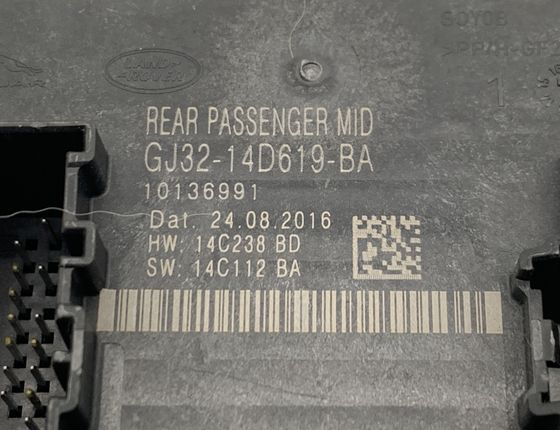 JAGUAR XE 1 generation (2014-2024) Rear Right Door Control Unit GJ3214D619BA 29089314