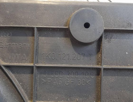 VOLKSWAGEN Passat B7 (2010-2015) Dzinēja dzesēšanas ventilators/difuzors 1K0121207T 29482008