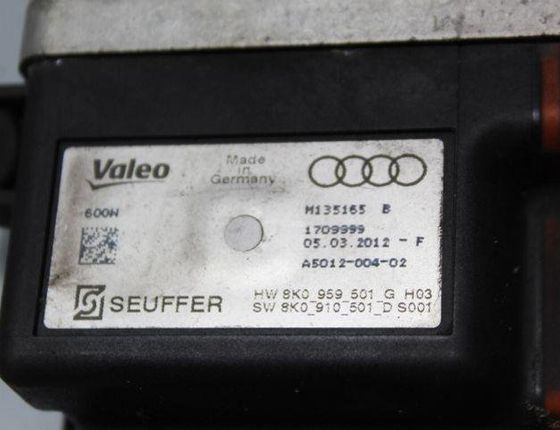 AUDI Q5 8R (2008-2017) Реле вентилятора охлаждения 8k0959501g 24608547