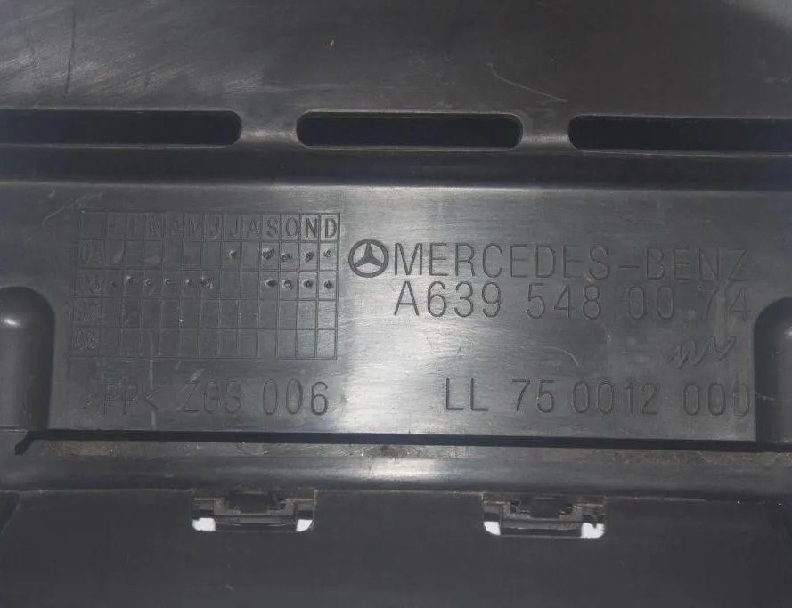 MERCEDES-BENZ Vito W639 (2003-2015) Воздухозаборная труба LL750012000,ZGS006,A6395480074 32873076