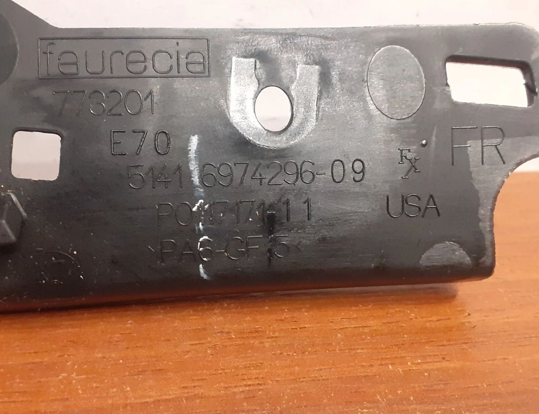 BMW X5 E70 (2006-2013) Labais priekšējais iekšējais atvēršanas rokturis 51.41-6974296-09,6974296,#10838 15231443