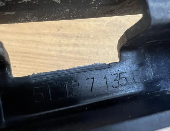 BMW 7 Series E65/E66 (2001-2008) Aizmugurējā kreisā bampera stiprinājums 51127135607,72758411,#F2444 25708354