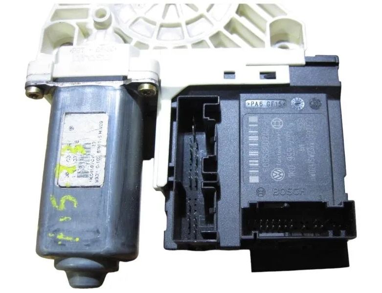 VOLKSWAGEN Passat B6 (2005-2010) Маторчик стеклоподъемника передней левой двери 1K0959793G 26662236