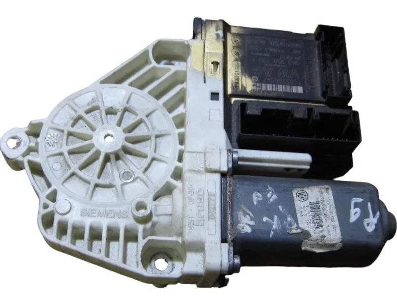 VOLKSWAGEN Passat B6 (2005-2010) Priekšējo kreiso durvju logu pacēlāja motorīts 1K0959793P 26662262