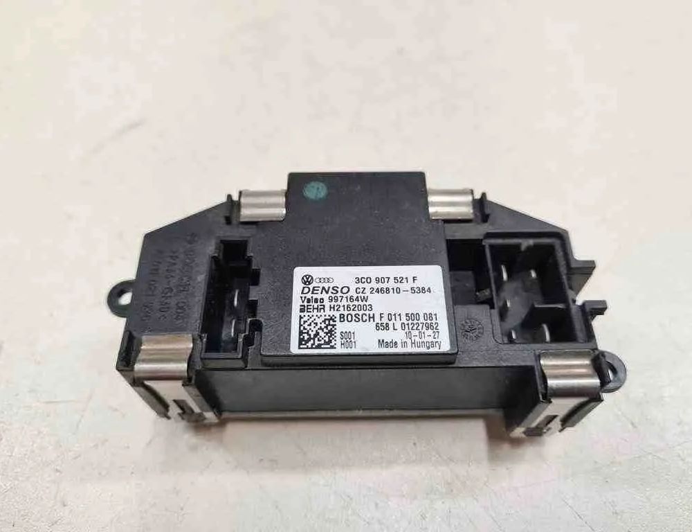 SKODA Octavia 2 generation (2004-2013) Blower fan relay 3C0907521F,997164W,CZ2468105384 32715885