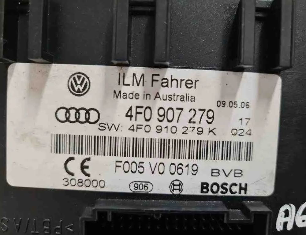 AUDI A6 C8/4K (2018-2024) Comfort Control Unit 4F0907279,F005V00619,4F0910279K 32717719