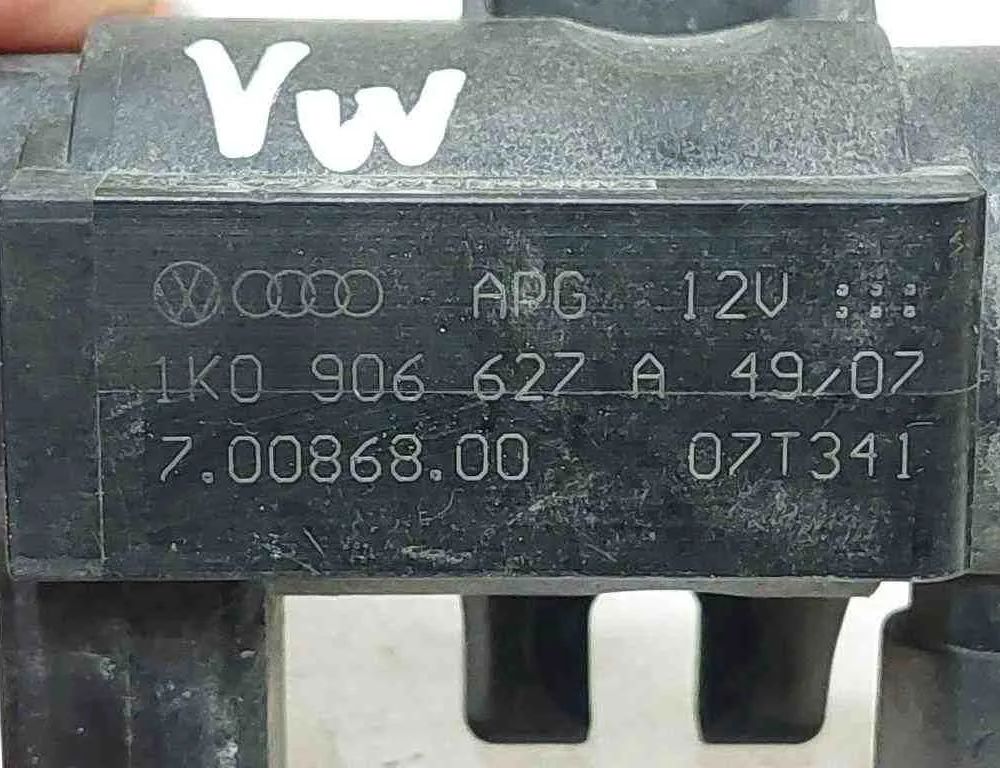 VOLKSWAGEN Golf 8 generation (2019-2023) Solenoīda vārsts 1K0906627,1K0906627F,1J0906627C,70086800,07T341 32723488