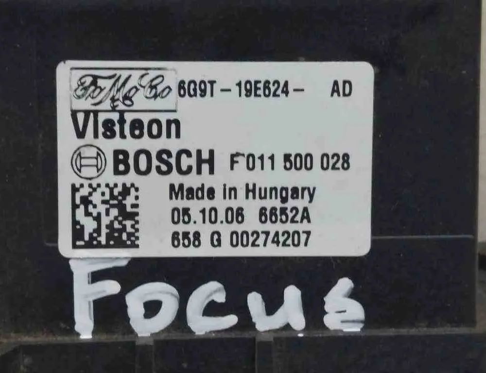 FORD Focus 2 generation (2004-2011) Salona mazā ventilatora relejs 6G9T19E624,00274207,F011500028 32723907