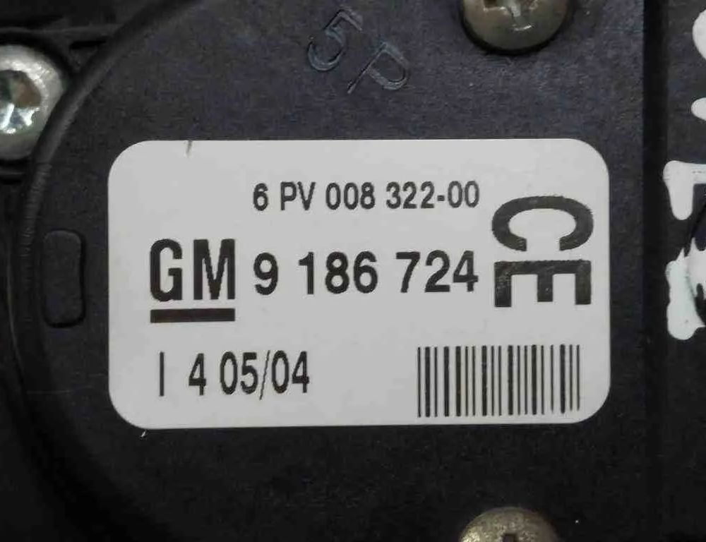 OPEL Vectra C (2002-2005) Akseleratora / gāzes pedālis 093174339,9186724,6PV00832200 32726099