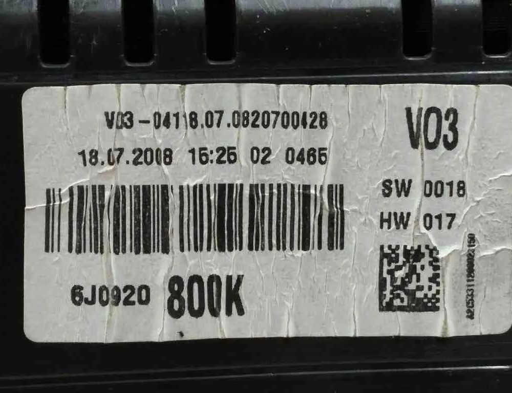 SEAT Ibiza 4 generation (2008-2017) Спидометр A2C53332250,A2C53249990,6J0920800K 32728822