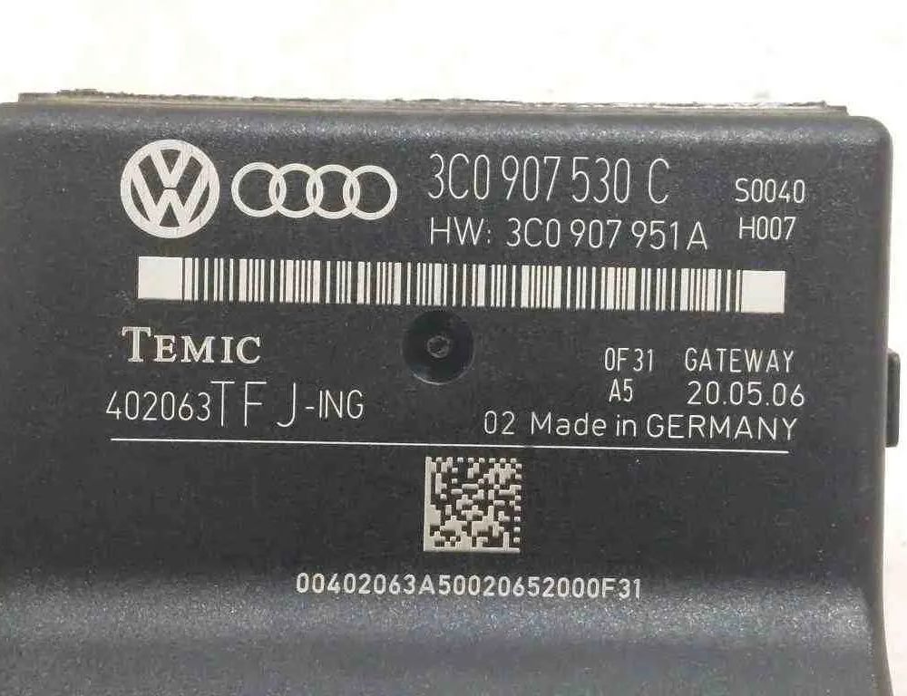 VOLKSWAGEN Passat B6 (2005-2010) Vārtejas vadības bloks 3C0907530C,3C0907951A 32730162