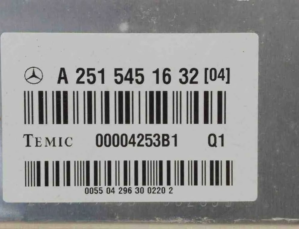 MERCEDES-BENZ M-Class W164 (2005-2011) Other Control Units 00004253B1,A2515451632 32733095