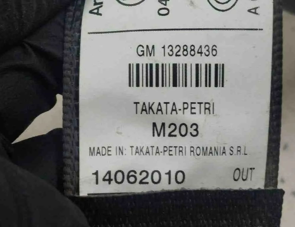 OPEL Insignia A (2008-2016) Rear Right Seatbelt 32733387