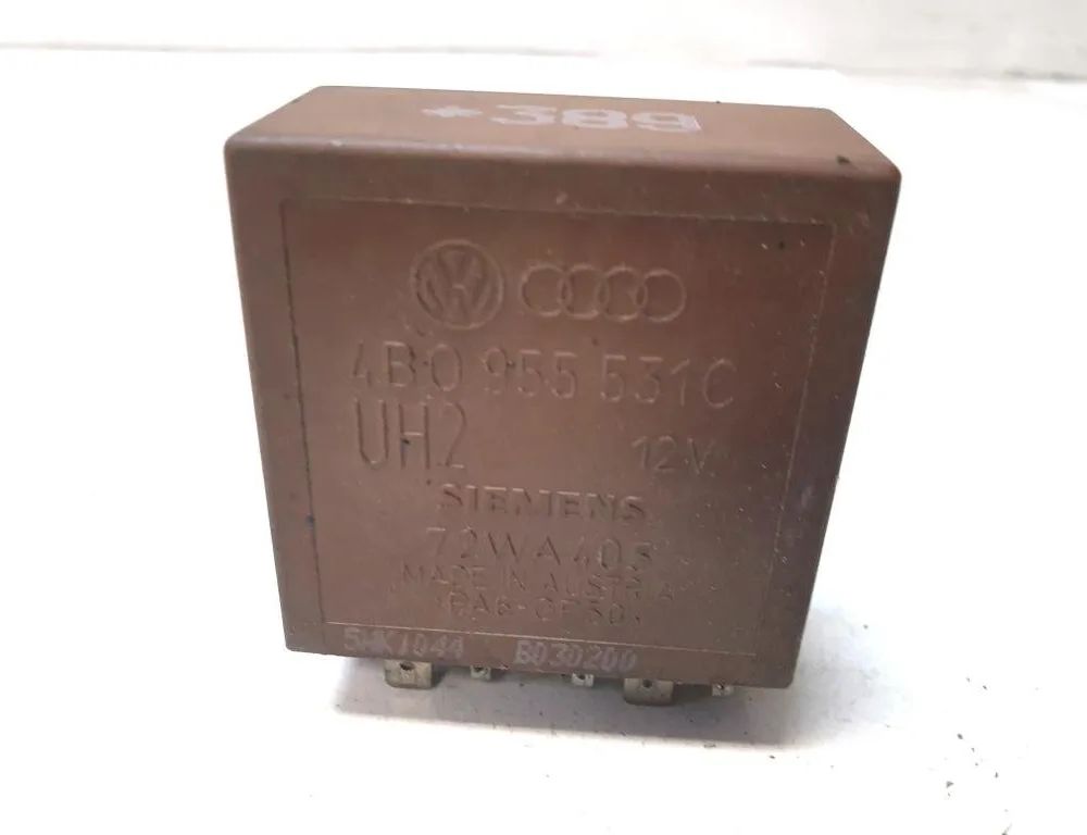 AUDI A6 C5/4B (1997-2004) Relays 4B0955531C389 28485227