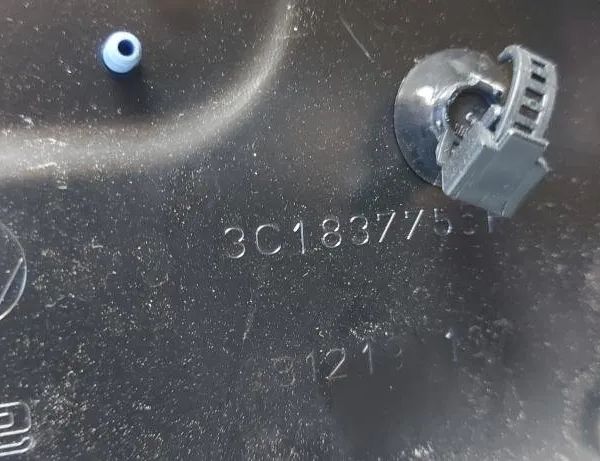 VOLKSWAGEN Passat B6 (2005-2010) Priekšējo kreiso durvju logu pacēlājs 3C1837755F 30477117