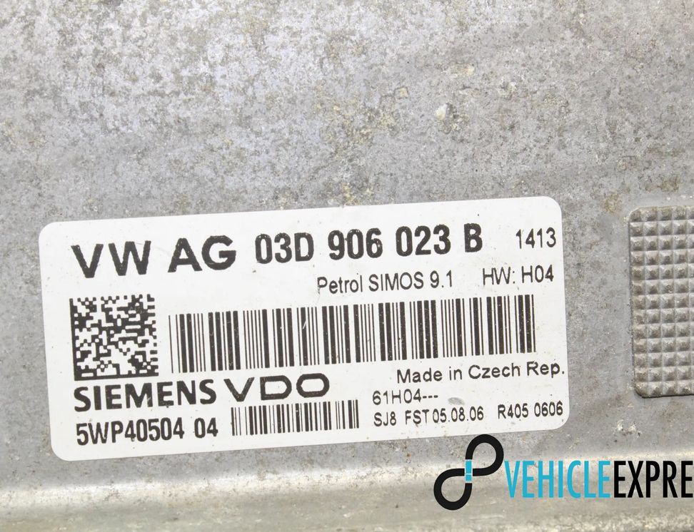 SKODA Fabia 1 generation  (2004-2007) Блок управления двигателем 03D906023B 11784794