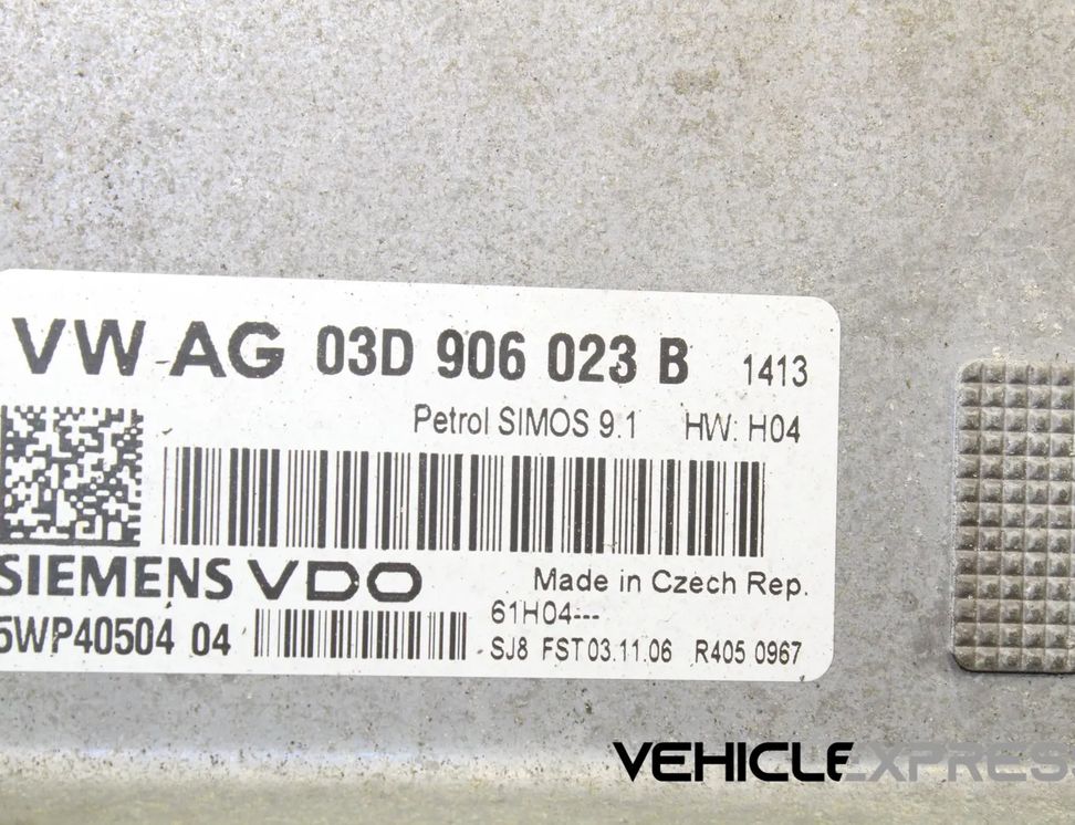 SKODA Fabia 1 generation (2004-2007) Блок управления двигателем 03D906023B 12066295