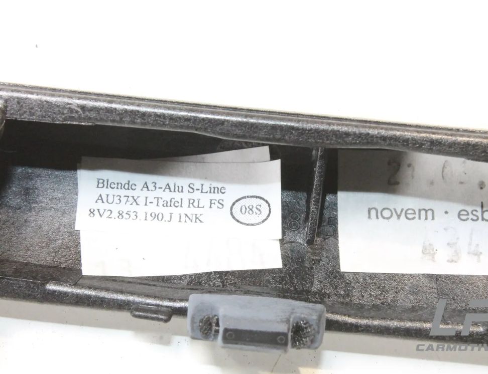AUDI A3 8V (2012-2020) Отделочный щит панели  8V2853190J 13912326