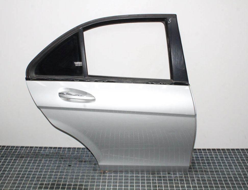 MERCEDES-BENZ C-Class W204/S204/C204 (2004-2015) Rear Right Door 775Iridiumsilver 17594630