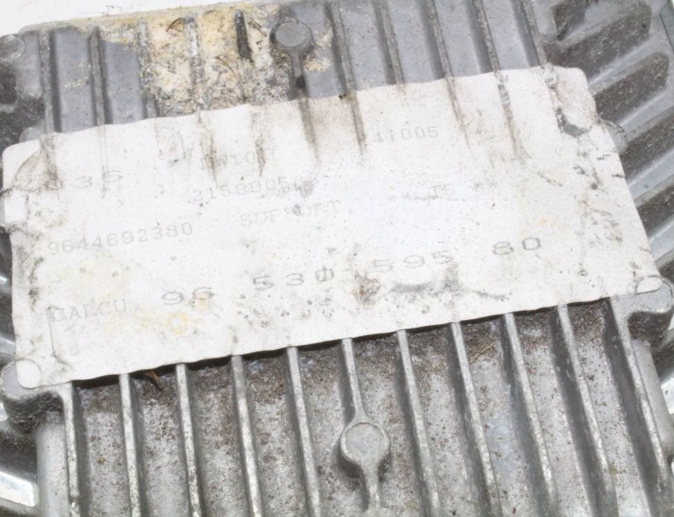 PEUGEOT 307 1 generation (2001-2008) Engine Control Unit ECU 9653059580,9647423380,5WS40133C-T 23969485