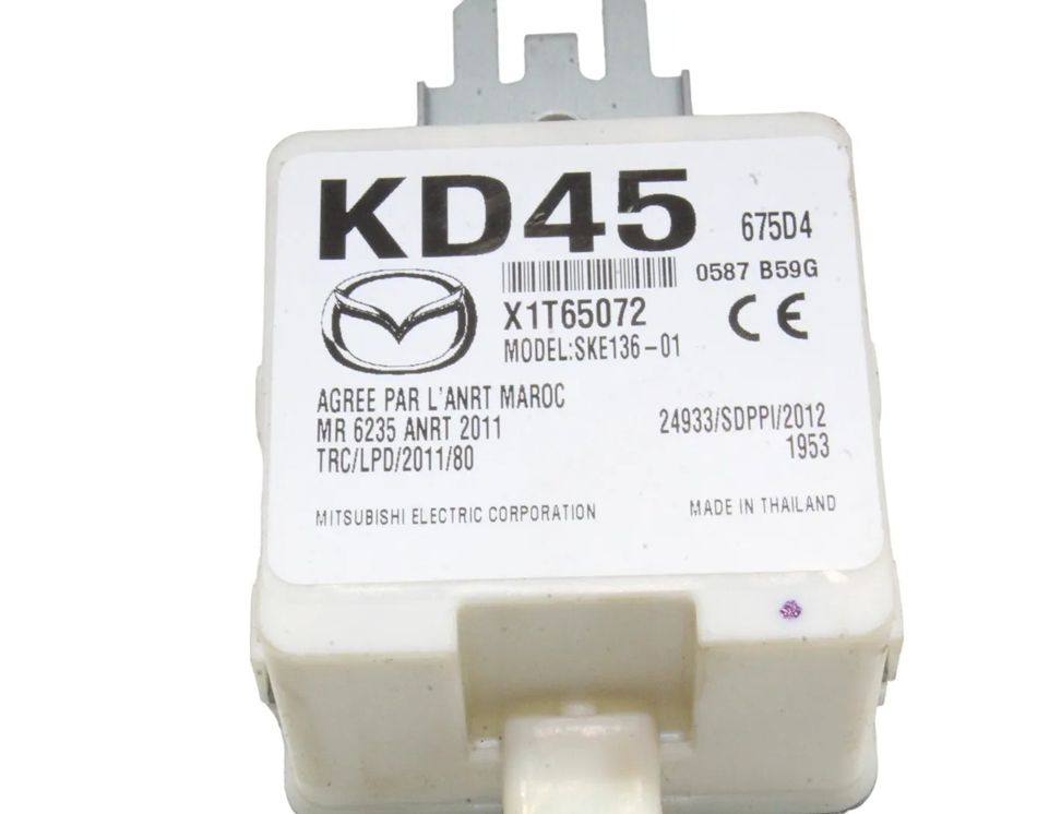 MAZDA 6 GJ (2012-2024) Keyless Entry Antenna X1T65072,KD45675D4 24360484