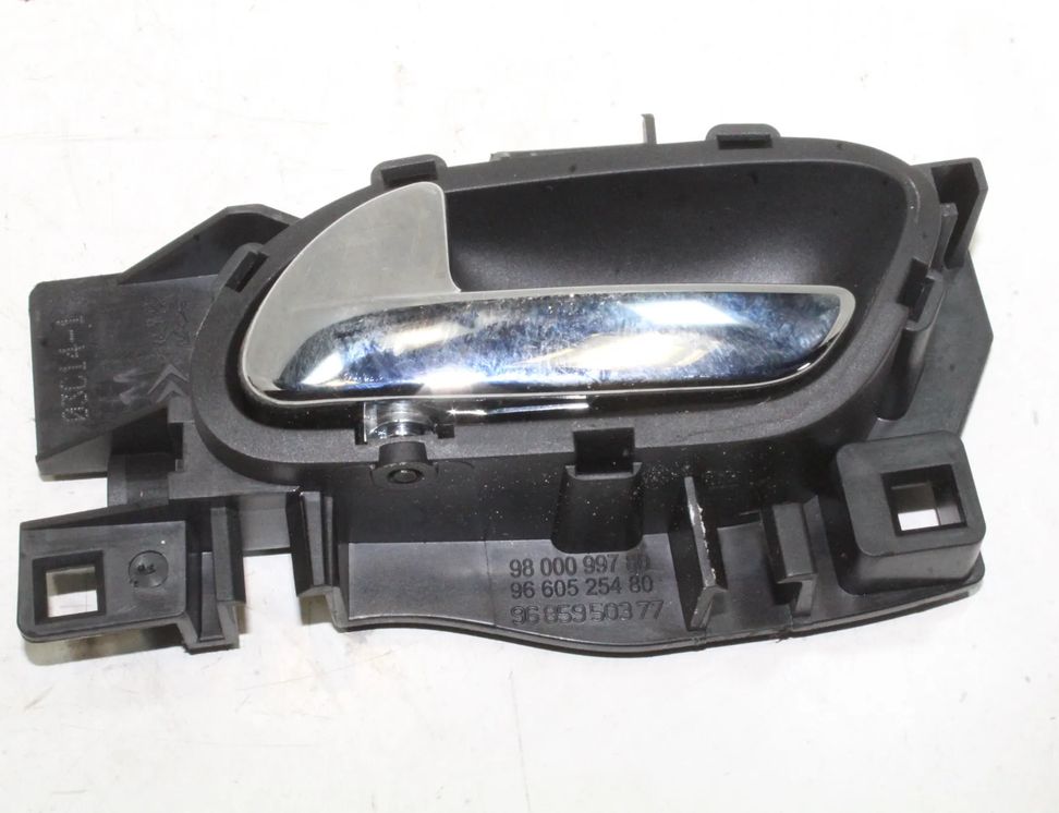 PEUGEOT RCZ 1 generation (2010-2014) Kreisais priekšējais iekšējais atvēršanas rokturis 9800099780,9660525480,9685950377 24579178