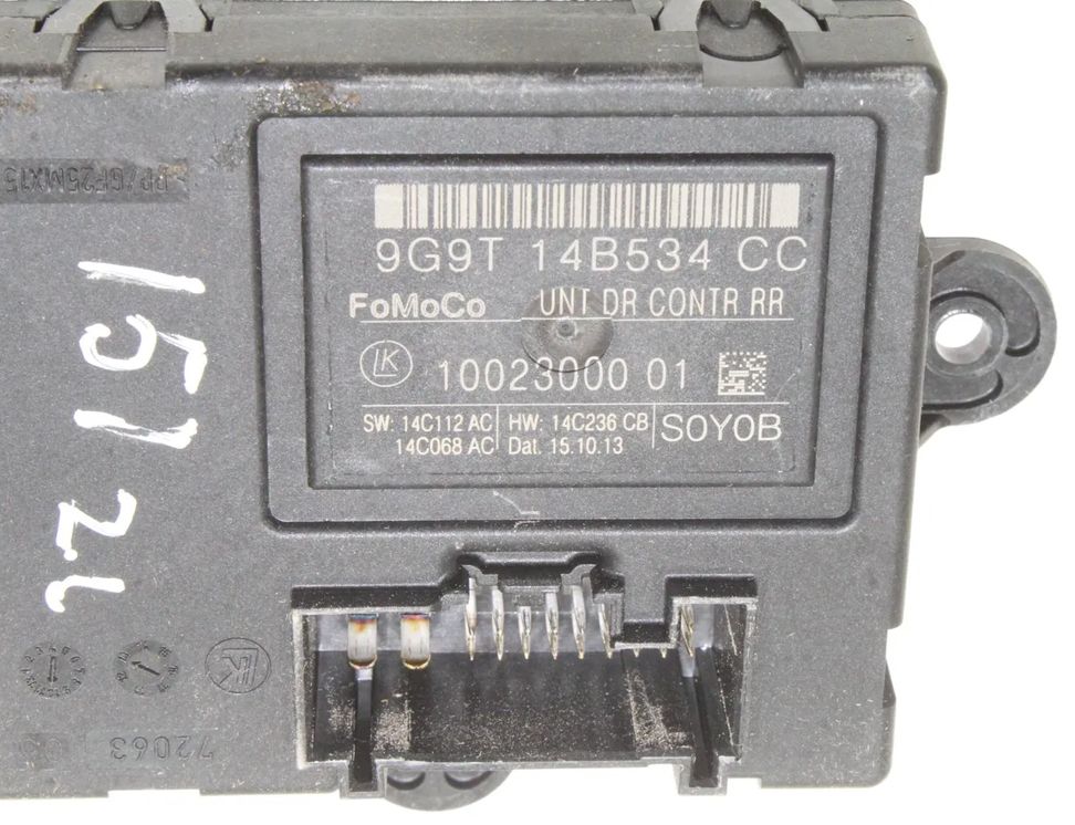 VOLVO XC60 1 generation (2008-2017) Блок управления дверей левый задний 9G9T-14B534-CC,10023000 25284774