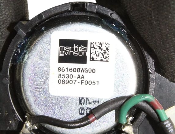 LEXUS LS 4 generation (2006-2020) Paneļa skaļrunis 861600WG90,86160-0WG90 26292070