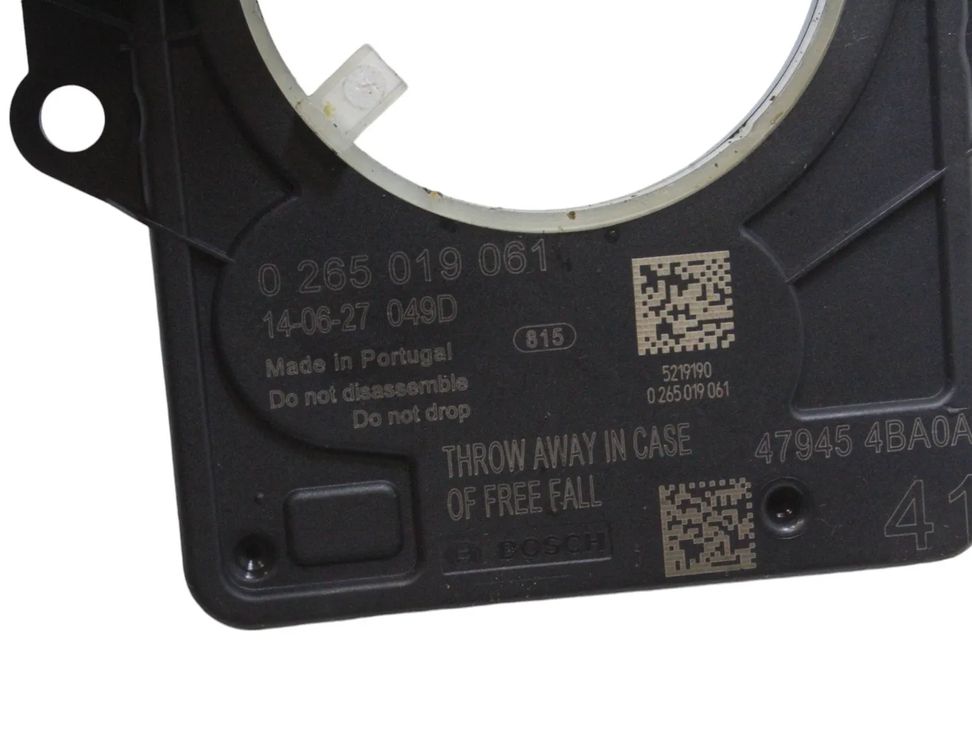 NISSAN X-Trail T32 (2013-2022) Stūres stāvokļa sensors 479454BA0A,47945-4BA0A,0265019061 26945500