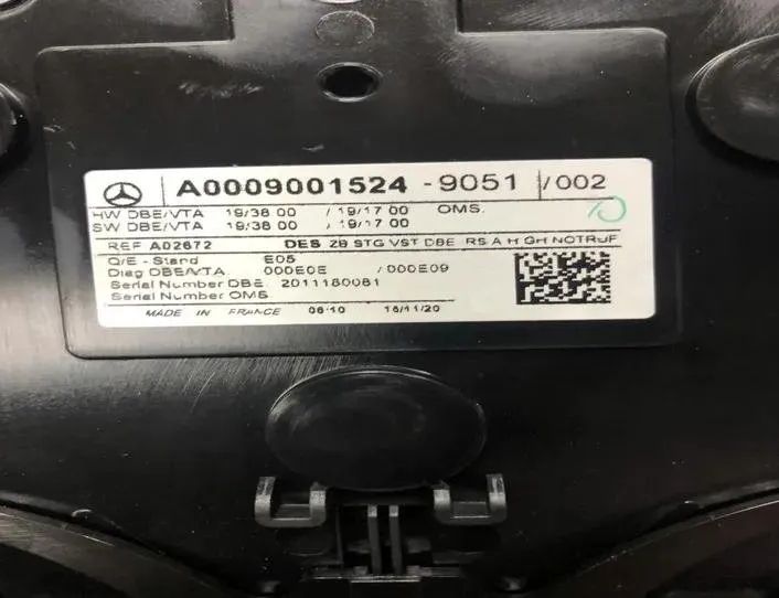 MERCEDES-BENZ GLA-Class X156 (2013-2020) Citas apdares detaļas A0009001524 27216157