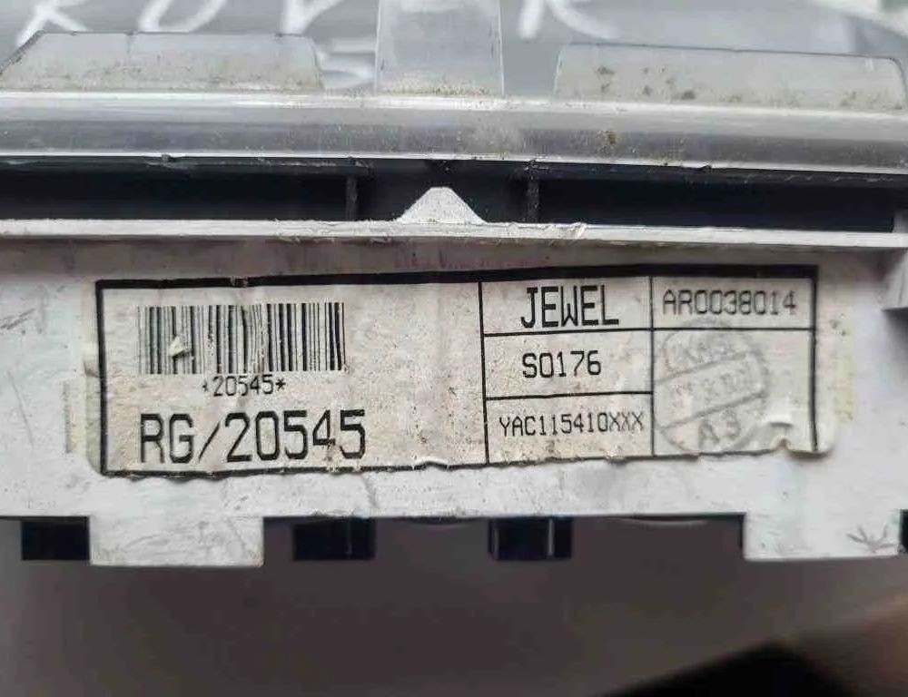 ROVER 25 1 generation (1999-2005) Speedometer AR0038014,S0176,YAC115410XXX 32616943