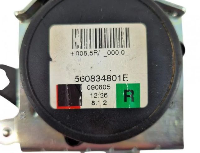 OPEL Zafira B (2005-2010) Priekšējā labā drošības josta 560834801E,604512200 28240498