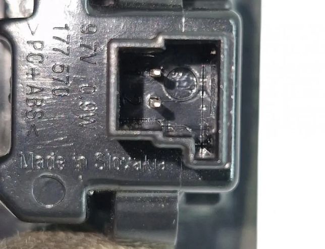 MERCEDES-BENZ C-Class W205/S205/C205 (2014-2023) Numura zīmes apgaismojums 011850,177570 30478130