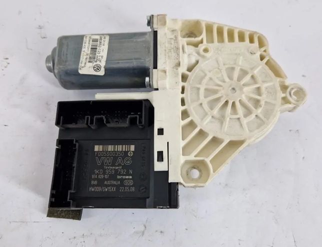 VOLKSWAGEN Passat B6 (2005-2010) Priekšējo labo durvju logu pacelšanas motorīts 1K0959702AC,980852123,9812364200,1K0959792N 31891257
