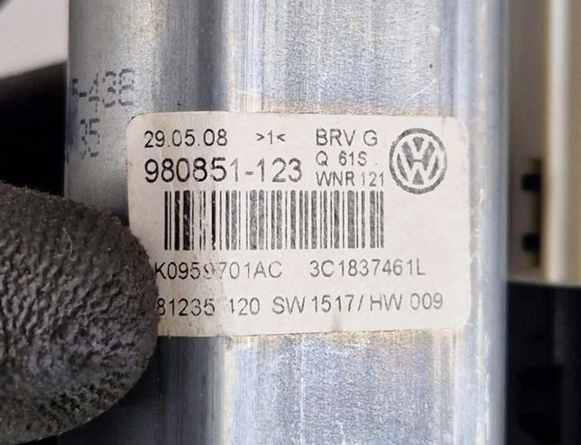 VOLKSWAGEN Passat B6 (2005-2010) Front Left Door Window Regulator Motor 892729105,980851123,1k0959701ac,1k0959793n 31891310