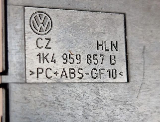 VOLKSWAGEN Jetta 6 generation (2010-2018) Priekšējo labo durvju logu pacelšanas slēdži 1k4959857b 33022941