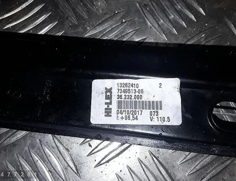 BMW X1 F48/F49 (2015-2023) Aizmugurējo kreiso durvju logu pacēlājs 13262410 28612813