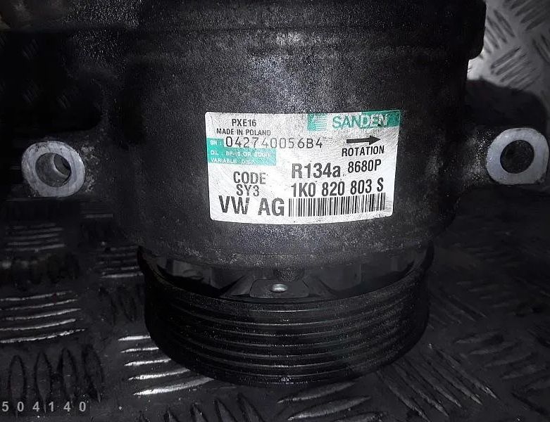 FIAT Ducato 3 generation (2006-2024) Gaisa kondicionēšanas sūknis 1k0820803s 31821466