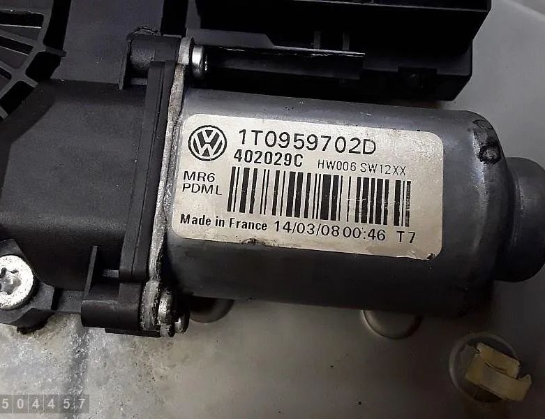 FIAT Ducato 3 generation (2006-2024) Rear left door window lifter 1t0959702d 31884175