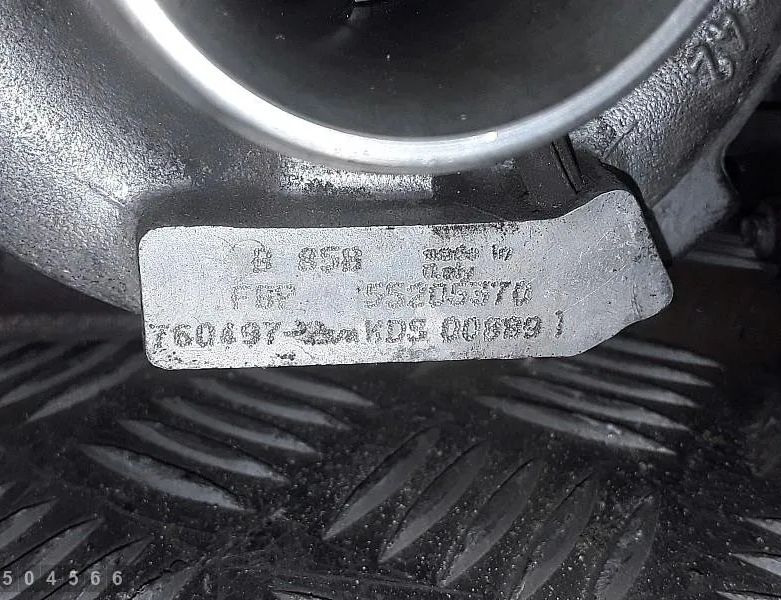 FIAT Ducato 3 generation (2006-2024) Turbīna 55205370 31896481