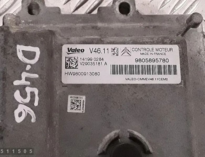 MERCEDES-BENZ G-Class W463 (1990-2024) Блок управления двигателем 9805895780 33019286